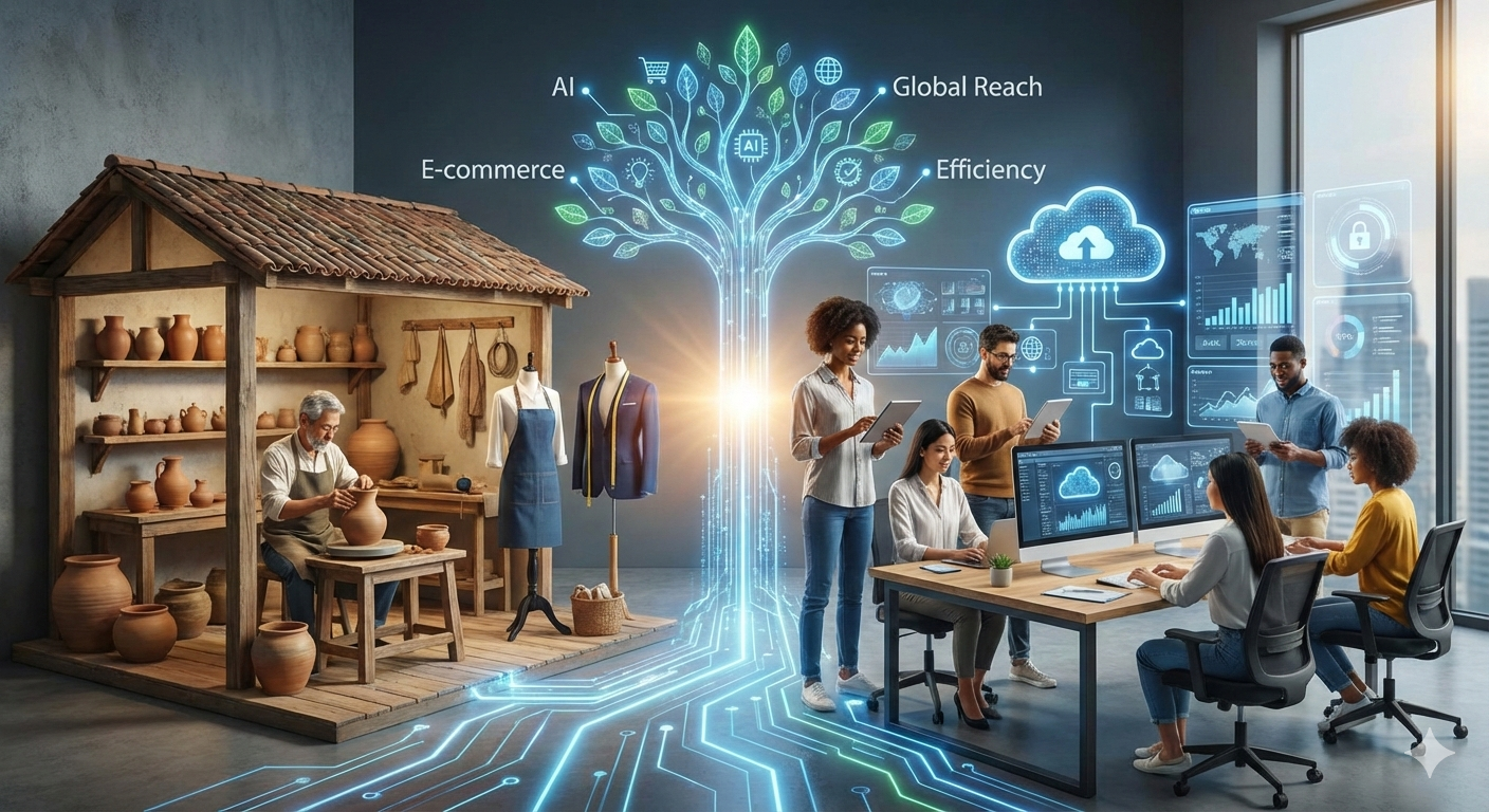 اهمیت فناوری در رشد و توسعه کسب‌وکارهای کوچک و متوسط در دنیای مدرن